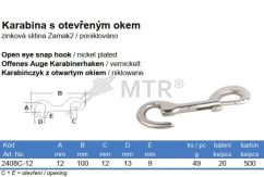 Karabina s otevřeným okem