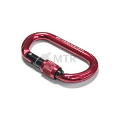 Ovaler Kletterkarabiner, Schraubverschluss