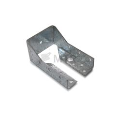 Folded joist hanger