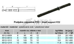 Wspornik wpuszczany PZ2