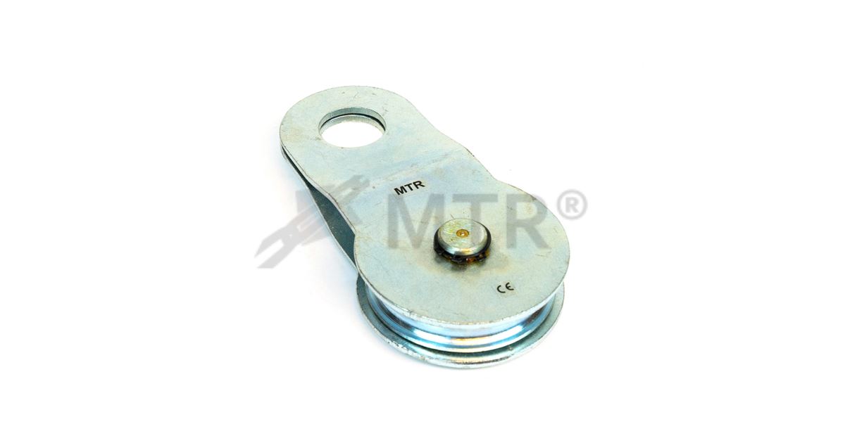 Snatch block with swing sides