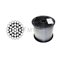 Wire rope 1x37, bare, small reel