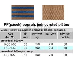 Specifikációs táblázat (1)