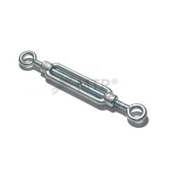 DIN 1480 jellegű öntöttvas feszítőcsavar, szem–szem