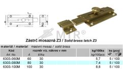 Specification Table (1)