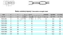 Spezifikationstabelle (1)