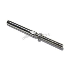 Koncovka lisovací s levým závitem, nerez A4